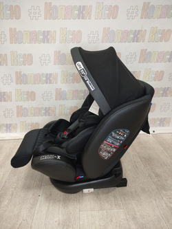 Автокресло детское 0-36 Indigo MAX-X Isofix 0+1+2+3 (0-36) черный