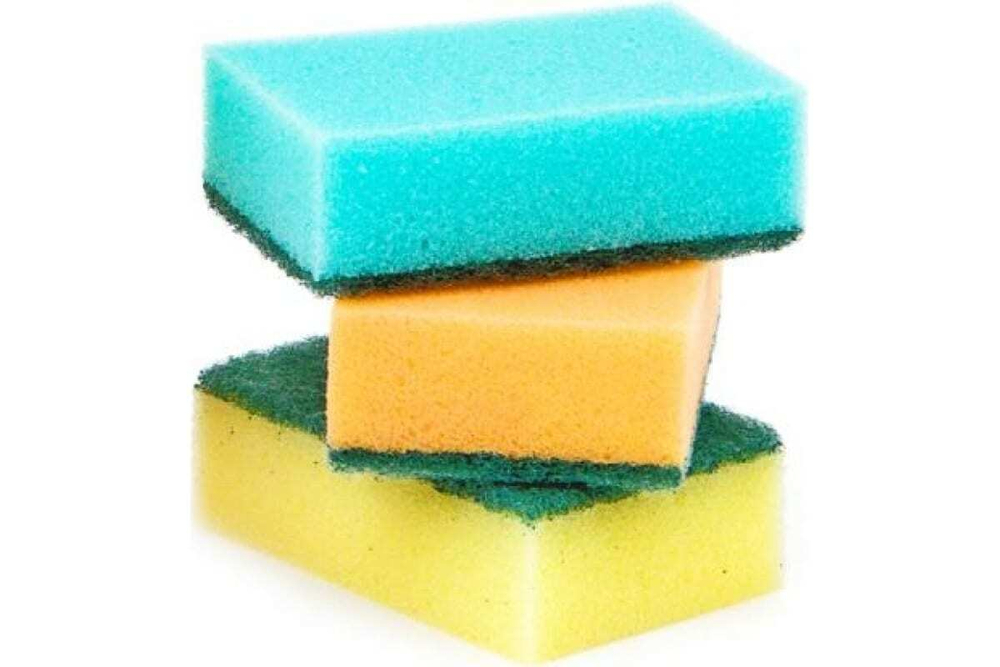 ГУБКИ КУХОННЫЕ PATERRA AKTIV (MAXI),5ШТ 65Х95ММ 406-001