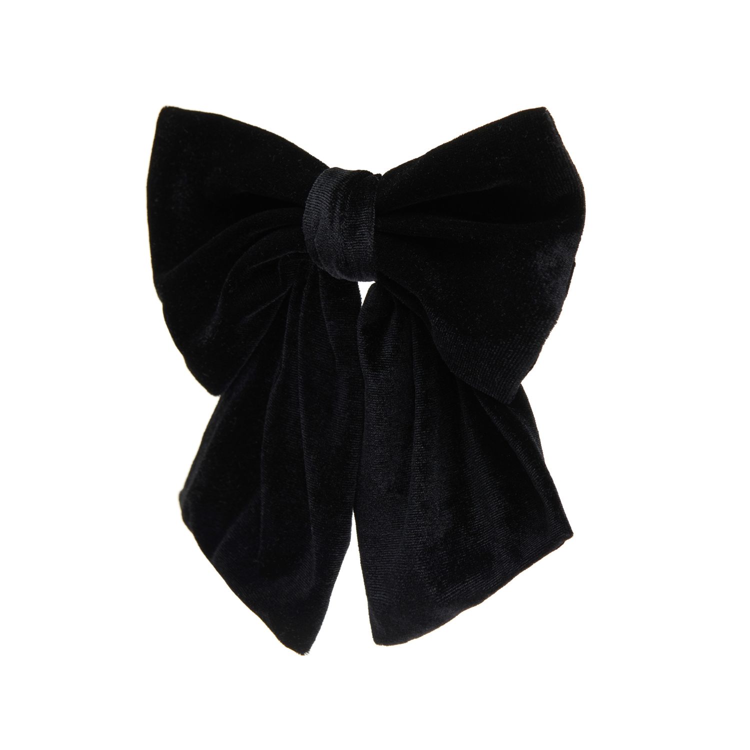 Заколка Big Bow Hair Clip – Velvet Black