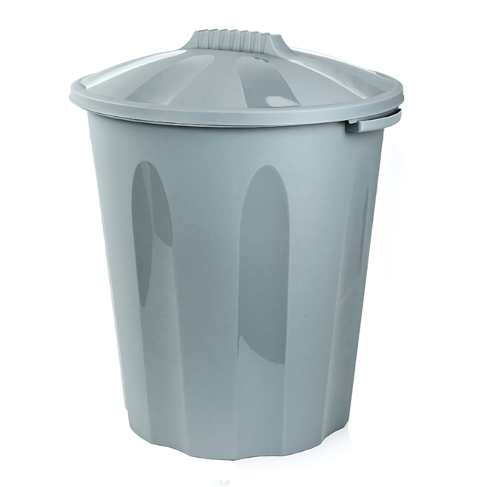 Бак универсальный VERDE FENIX круглый 40л. цвет серый