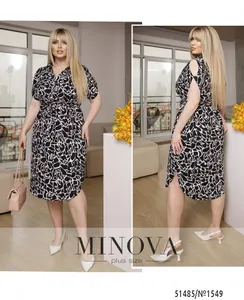 Платье 1549-черный Minova