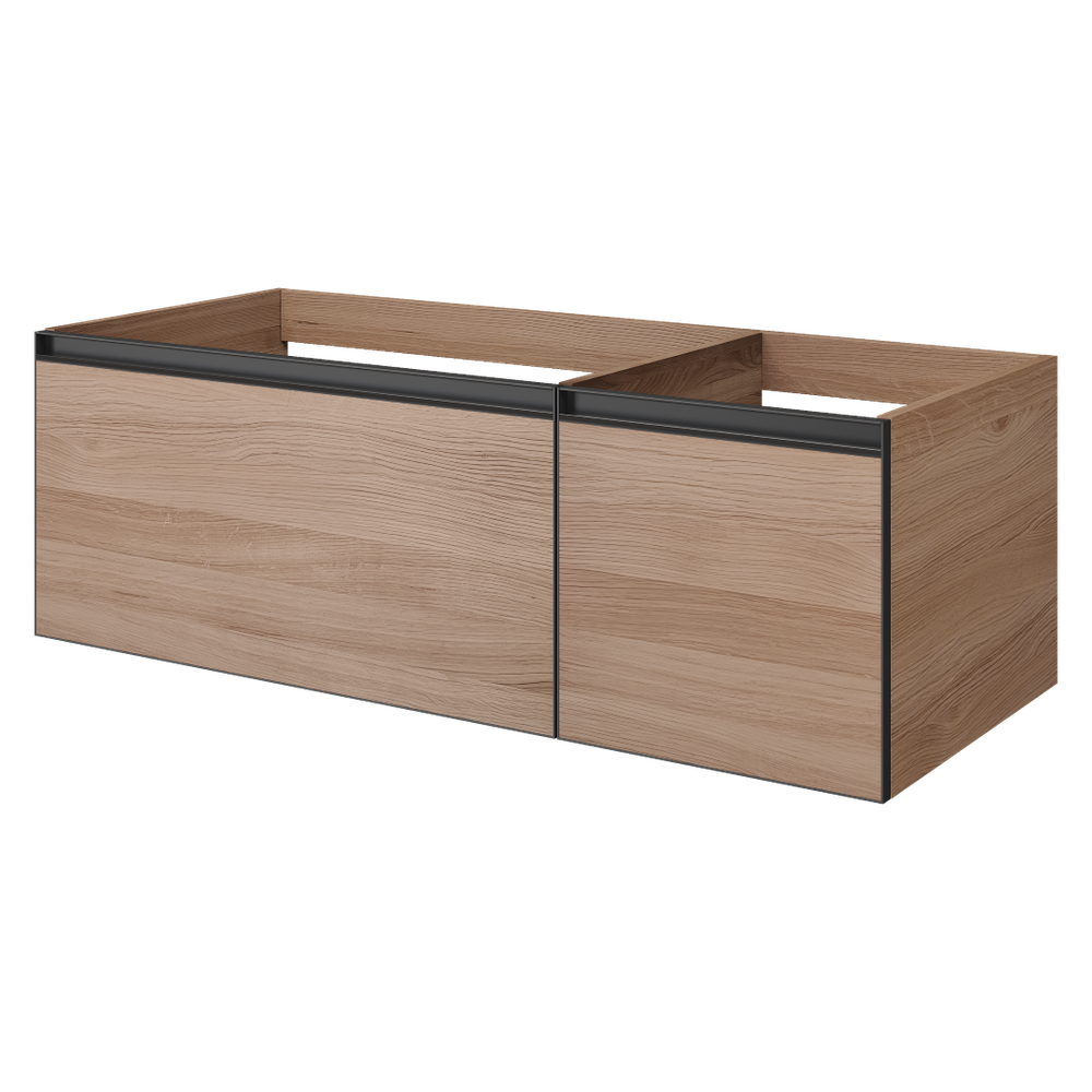 Armadi Art QUATRO 2 120см (80+40) тумба WILLOW профиль ANTHRACITE