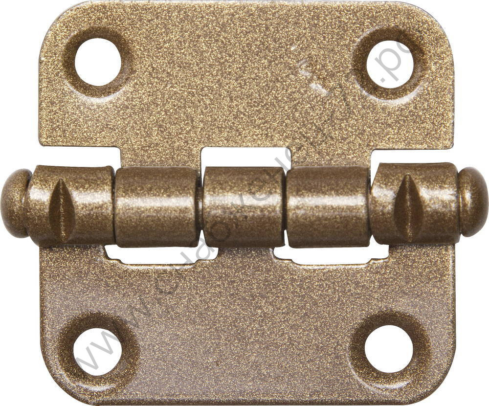 ПН-40 40x40х1.5 мм, цвет бронзовый металлик, карточная петля (37625-40)