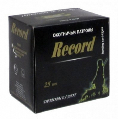 Патрон 12/70 Рекорд №4., коробка 25 шт.