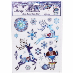 Набор наклеек «Зимние морозы» 22,5*30,5 см