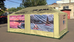 Шатер 6 х 3 брендированный