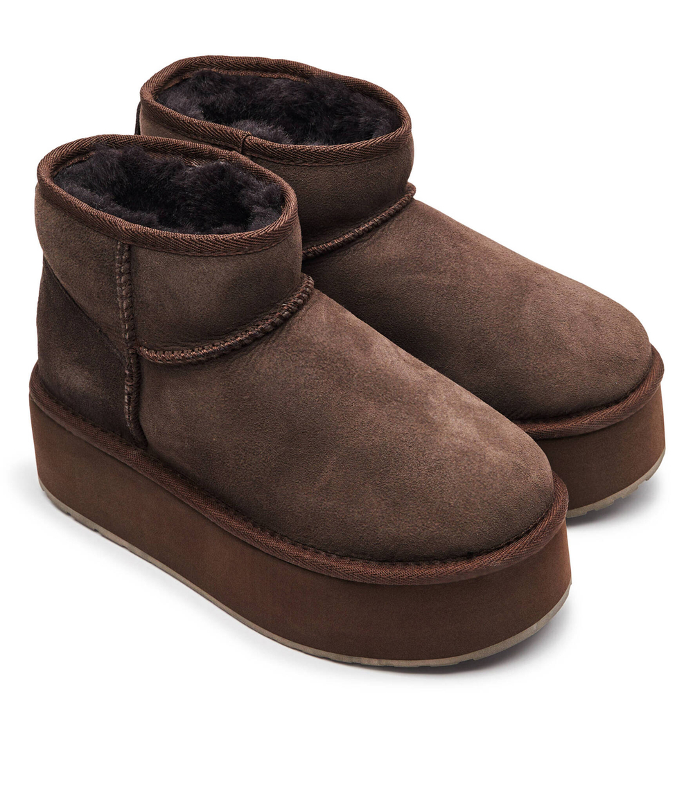 Кожаные угли Stinger EMU Australia - каштановый(W13082)