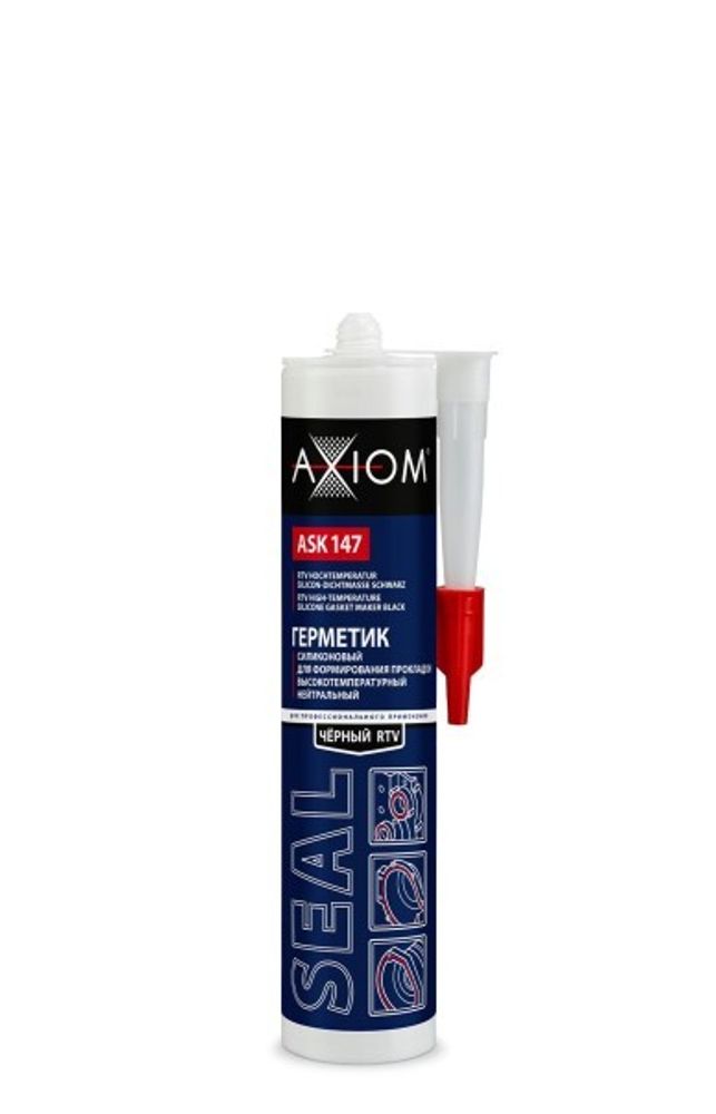 Герметик для формирования прокладок 280 гр Черный высокотемпературный (AXIOM)