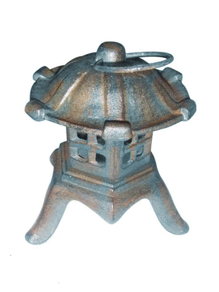Iron Garden Декоративный фонарь Ступа под свечу для дачи
