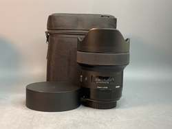 Sigma AF 14mm 1.8 DG HSM Art Canon едва заметная царапка