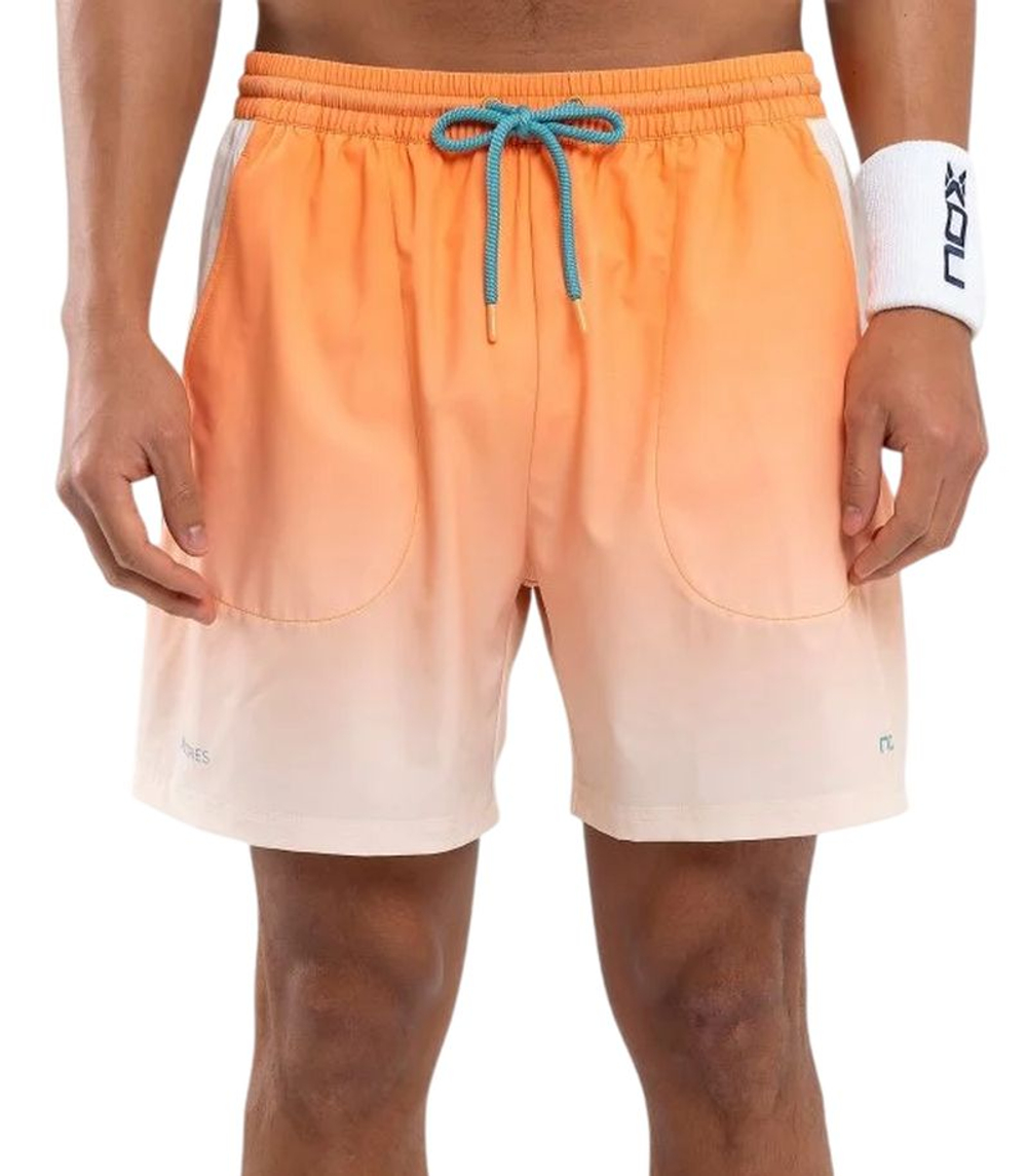 Теннисные шорты NOX Pro - degraded orange