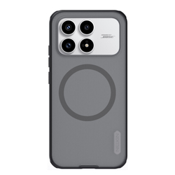 Чехол тонированный c встроенным круглым магнитом для Xiaomi Poco F8 Pro и Redmi K90, серия Super Frosted Shield Pro Magnetic (Clear version) от Nillkin