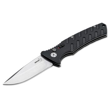 Складной нож Автоматический Boker 01BO400 Strike Spearpoint c клинком из стали AUS-8, рукоять алюминий