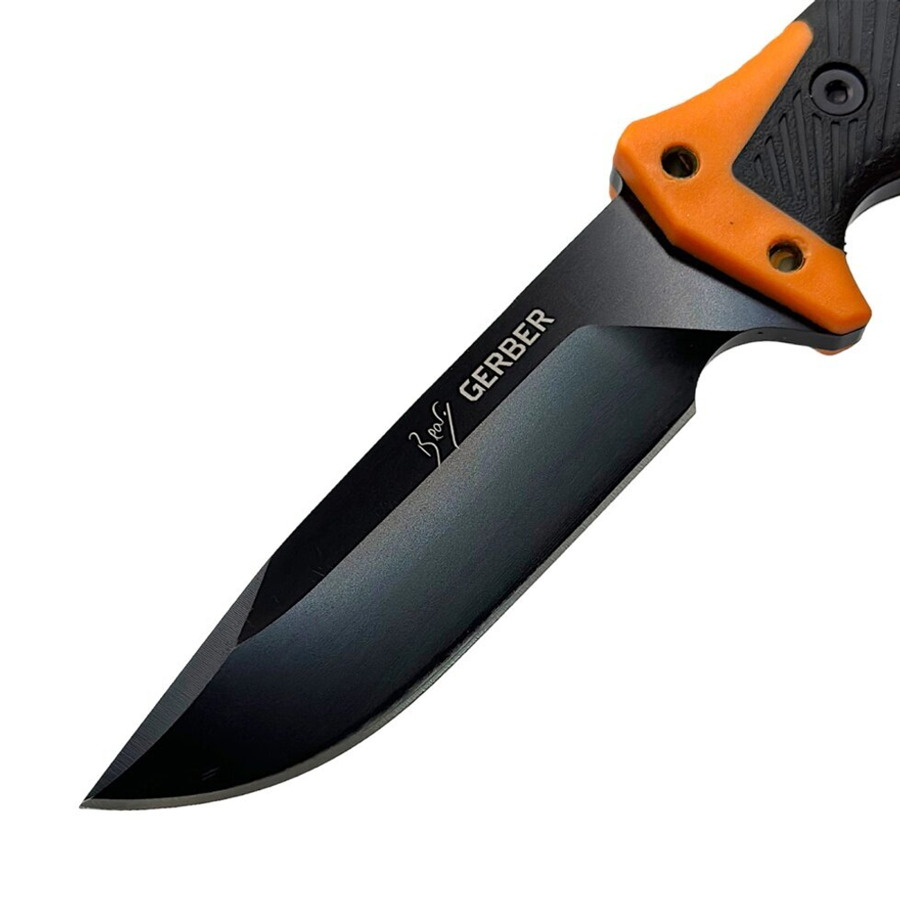 Нож Gerber Bear Grylls с аварийно-спасательным свистком, огнивом и точильным камнем