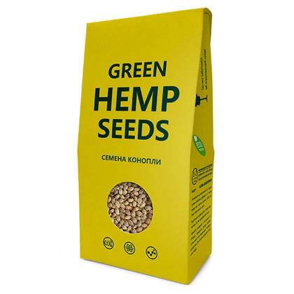 Семена конопли Компас Здоровья Green Hemp seeds, 150 г