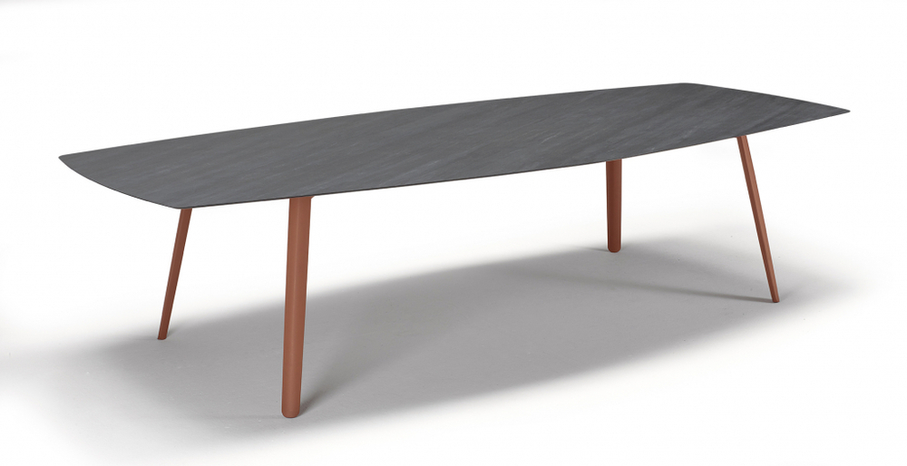 Стол ламинированный Scab Design Squid, терракотовый, сланец