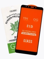 Защитное стекло Glass для Xiaomi Redmi 5, полный клей 21D, черная рамка