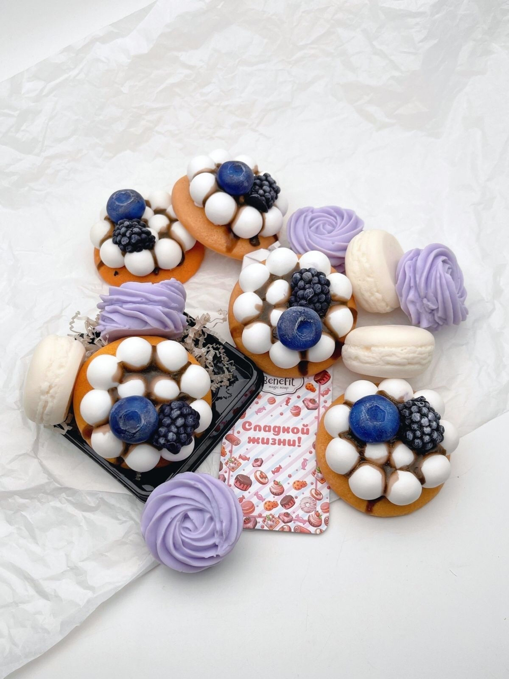 Набор-подарок Десерты-мини, вайлет