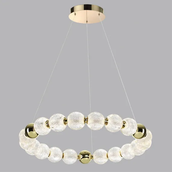 5008/60L L-VISION ODL24 587 золотой/металл/акрил Люстра LED 60W 4000K 5058лм CRYSTAL