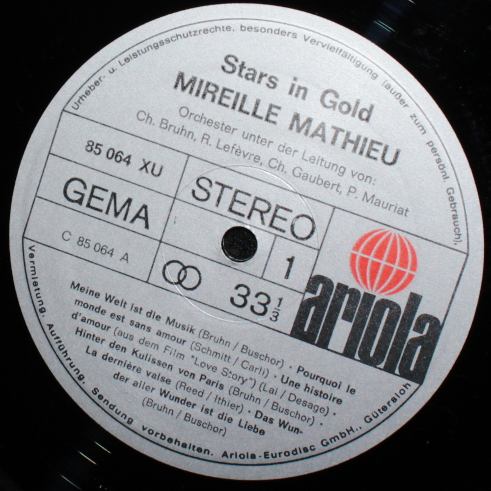 Mireille Mathieu / Stars In Gold (2LP)