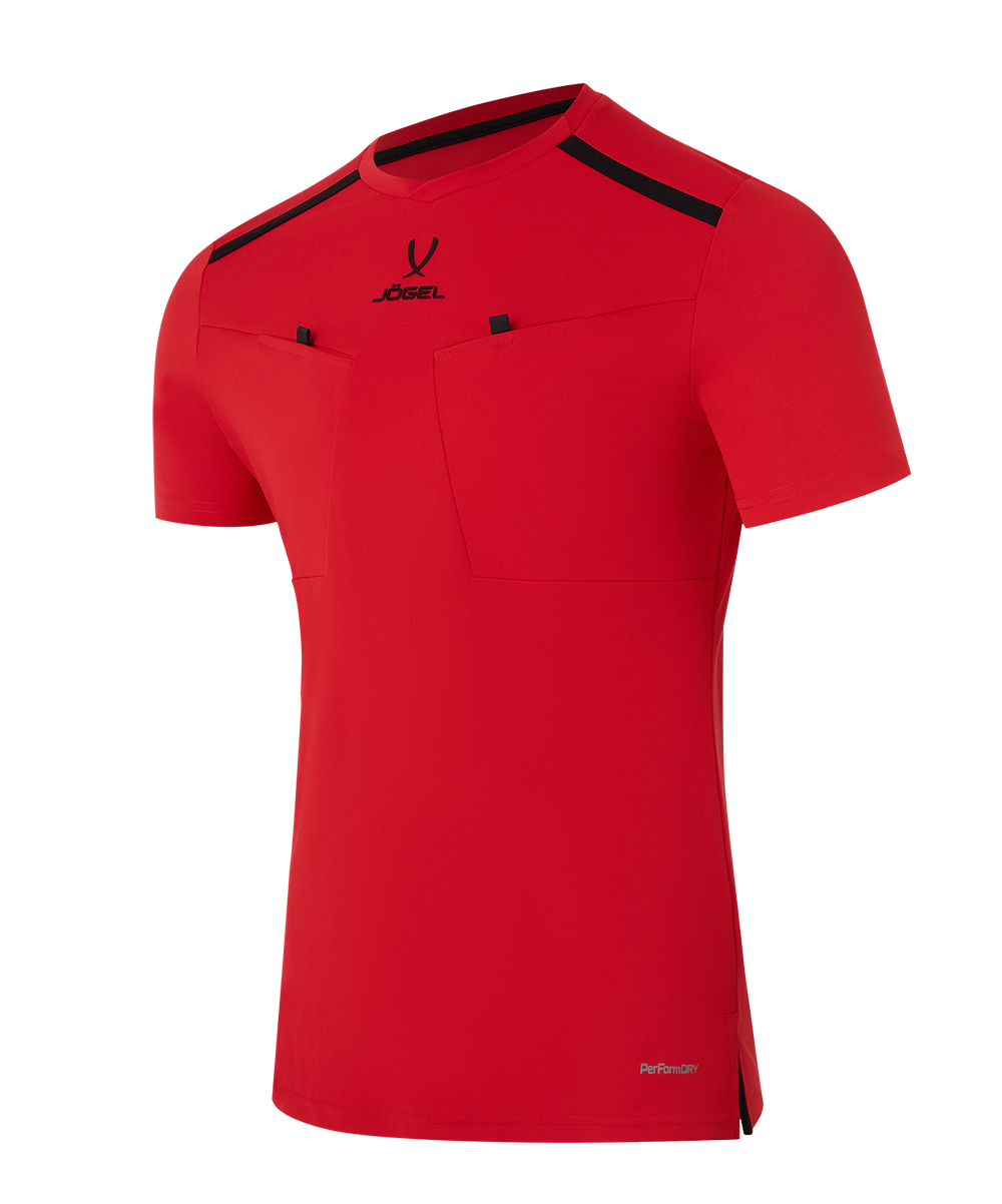 Футболка судейская DIVISION PerFormDRY Referee Tee, красный