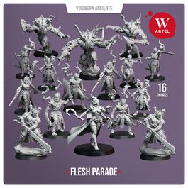 Комплект миниатюр Flesh parade