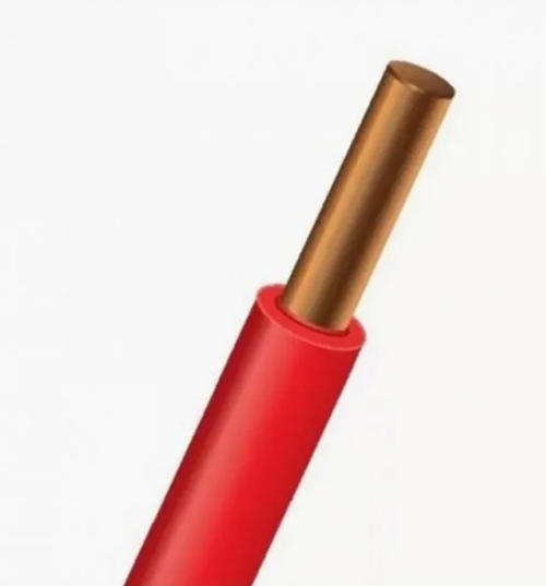Провод медный ПуВ 6 (ПВ-1 6) красный