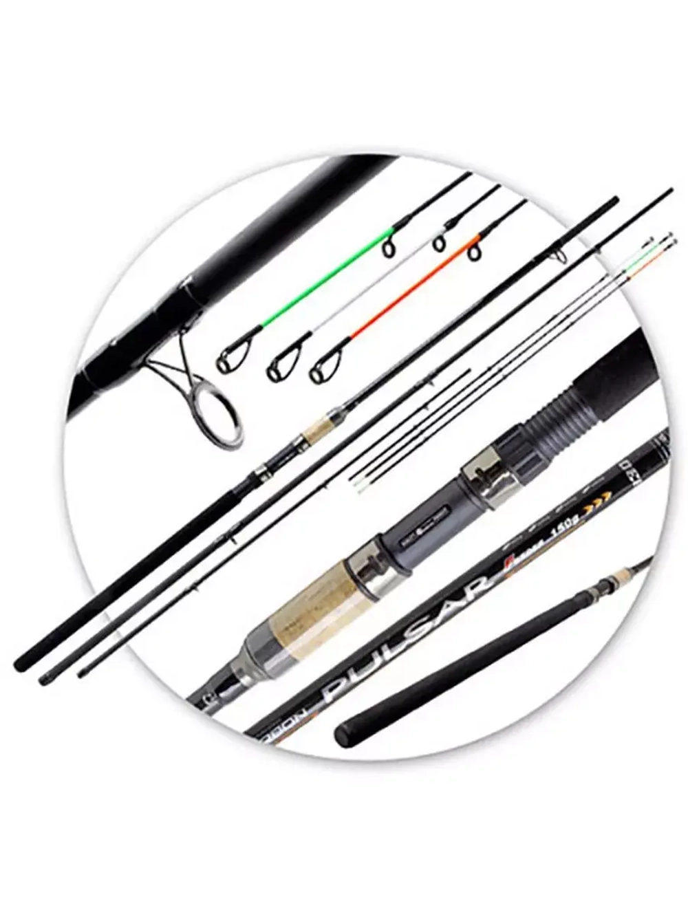 Удилище фидерное PULSAR 3.30m, 120g