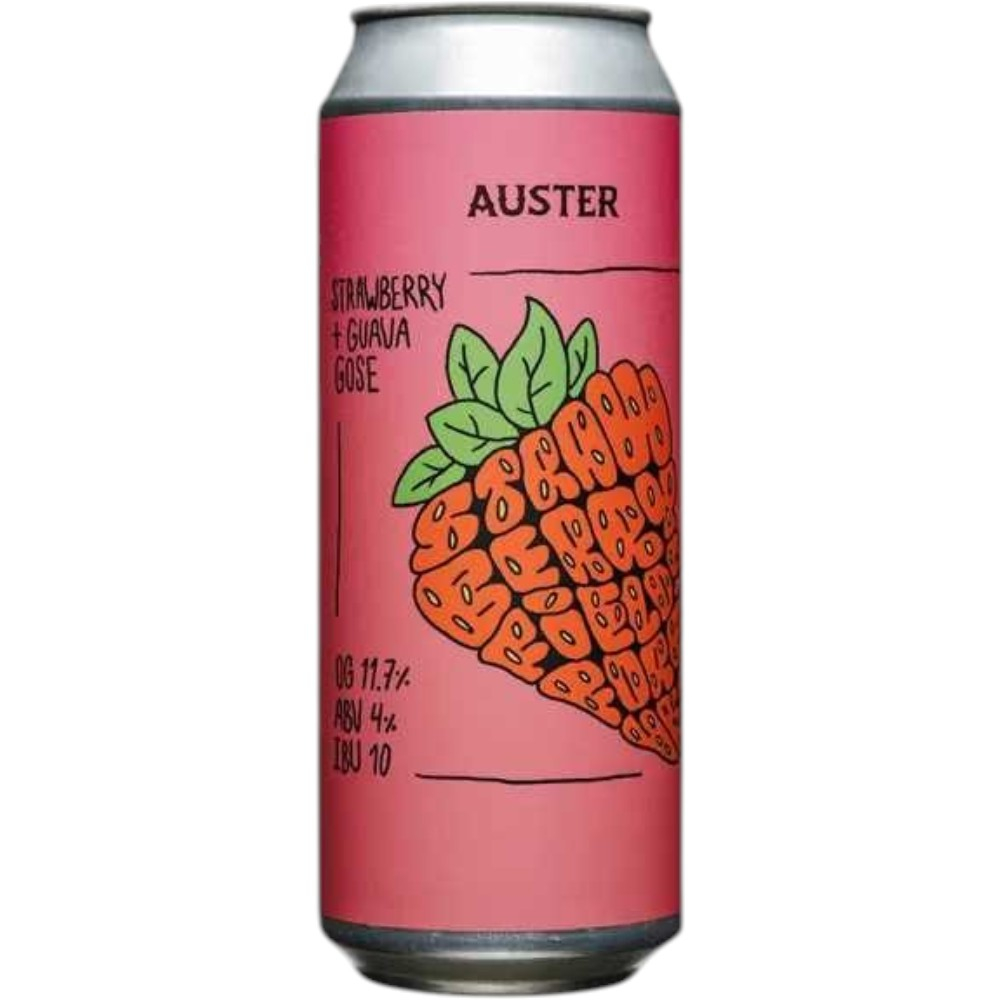 Пивной напиток Sigma Brau Auster Strawberry Fields Forever 0,45 л. in can