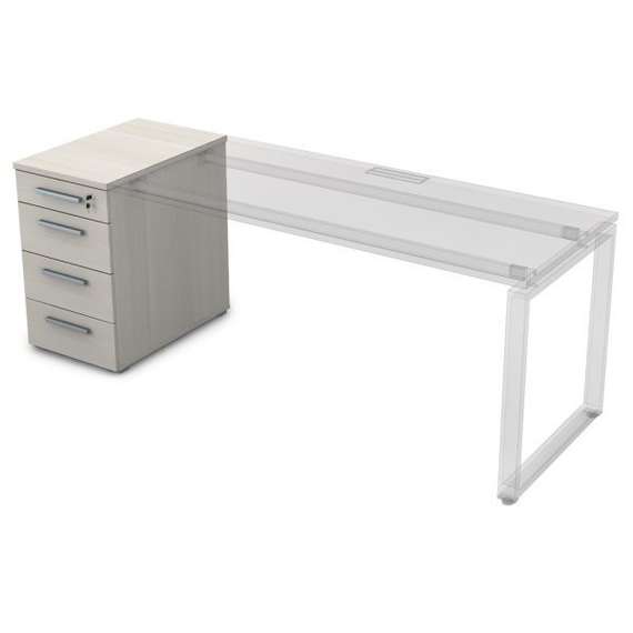 9Т.012 Тумба приставная с ящиками (450*800*750)