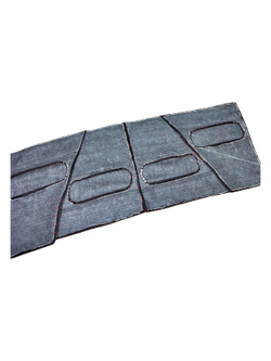 Дверные карты-обивка дверей и стоек УАЗ 469/Хантер (красная нить Бабочка)