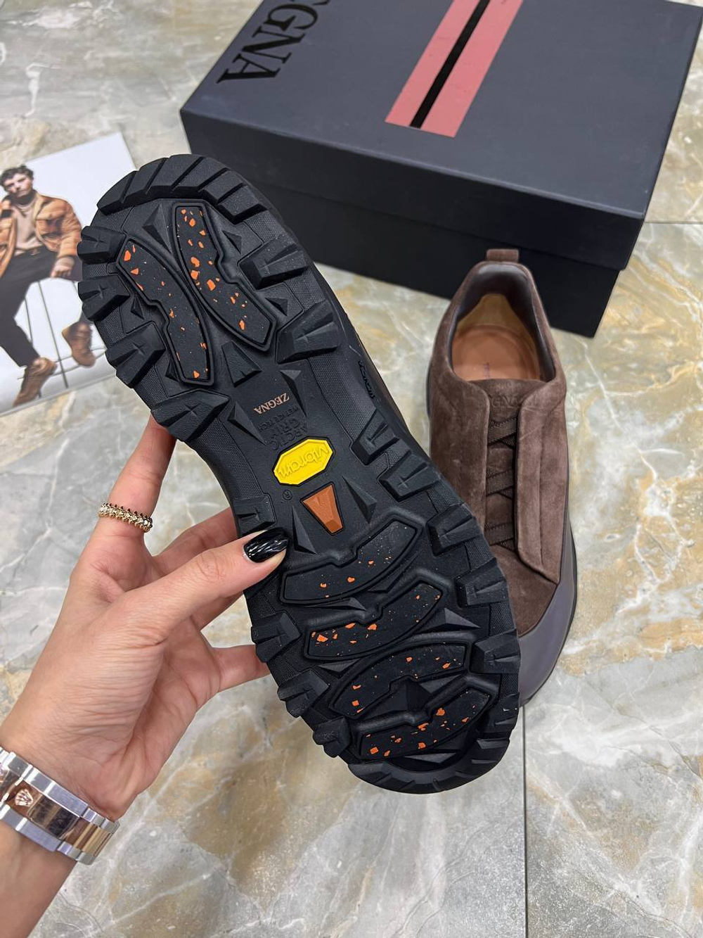 Кеды Zegna