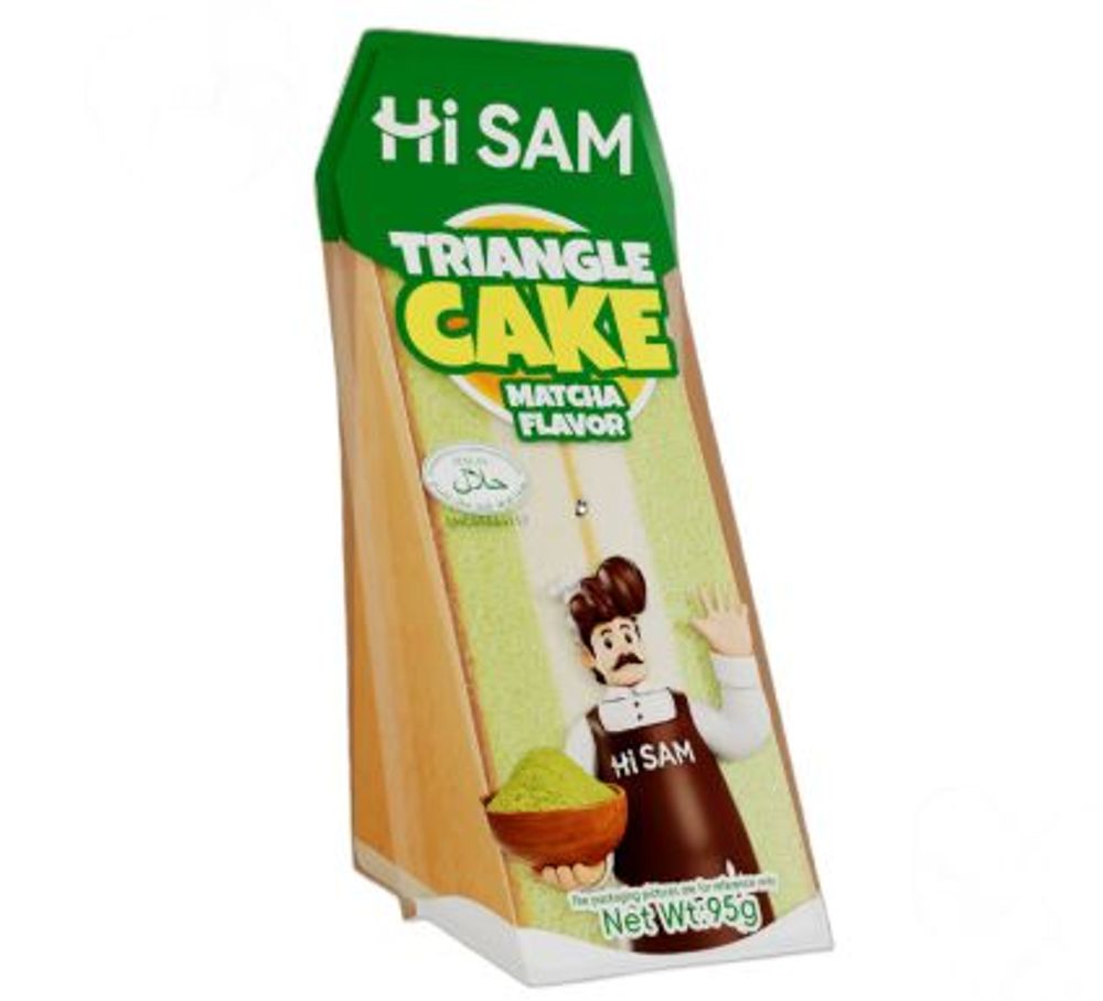 Hi Sam Бисквит со вкусом зелёного чая матча 95г