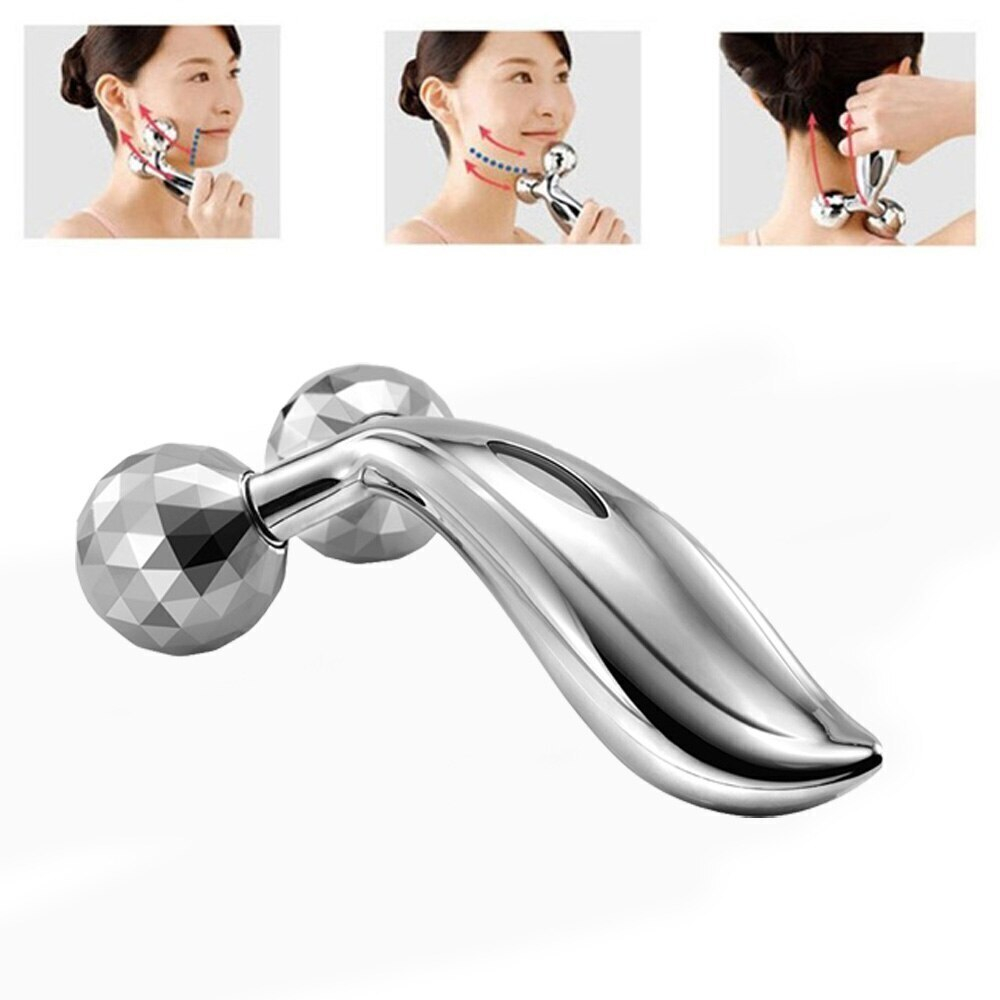 3D Роликовый массажер для лица и тела (Лифтинг эффект)