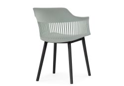 Пластиковый стул Crocs light green / black