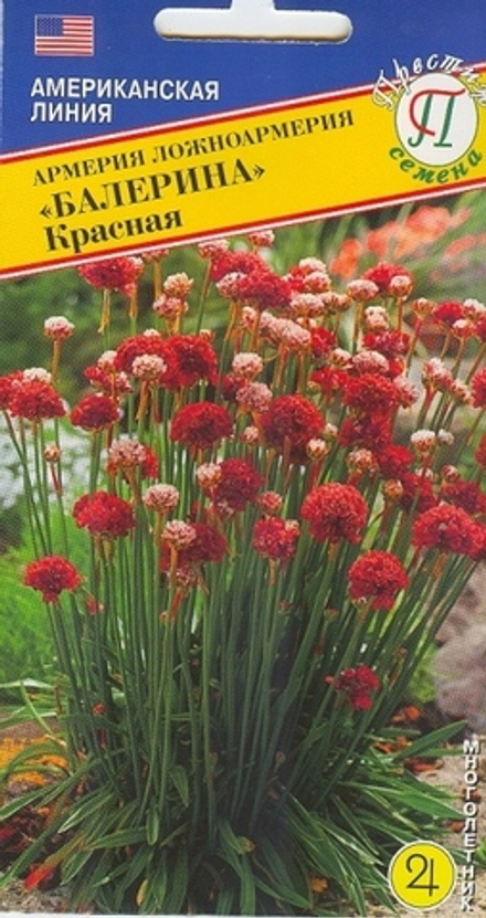 Армерия Балерина Красная 5шт. Престиж