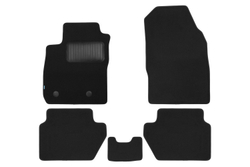 Коврики в салон для FORD Ecosport 2014-2018, кроссовер, 5 шт. (текстиль) KVR03166922110KH