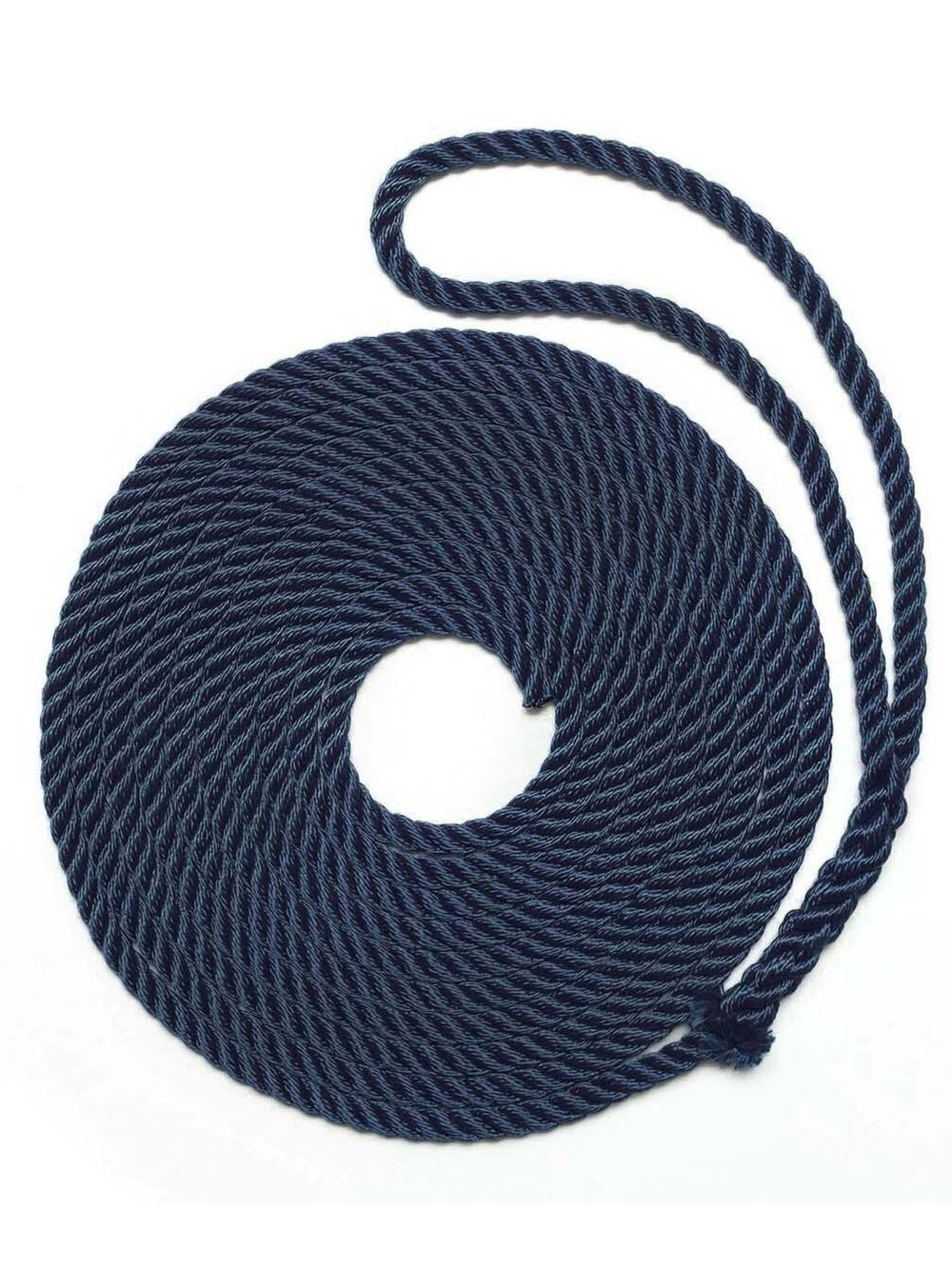 Канат крученый швартовый SailMaster Dock Line К3 10,0 мм с огоном, Navy Blue, 2000 кгс, 6 м, пакет