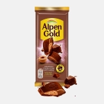 Шоколад Alpen Gold молочный с начинкой со вкусом капучино 80г