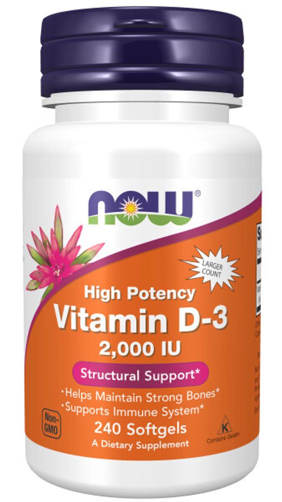 Vitamin D3 2000 iu 240 softgels