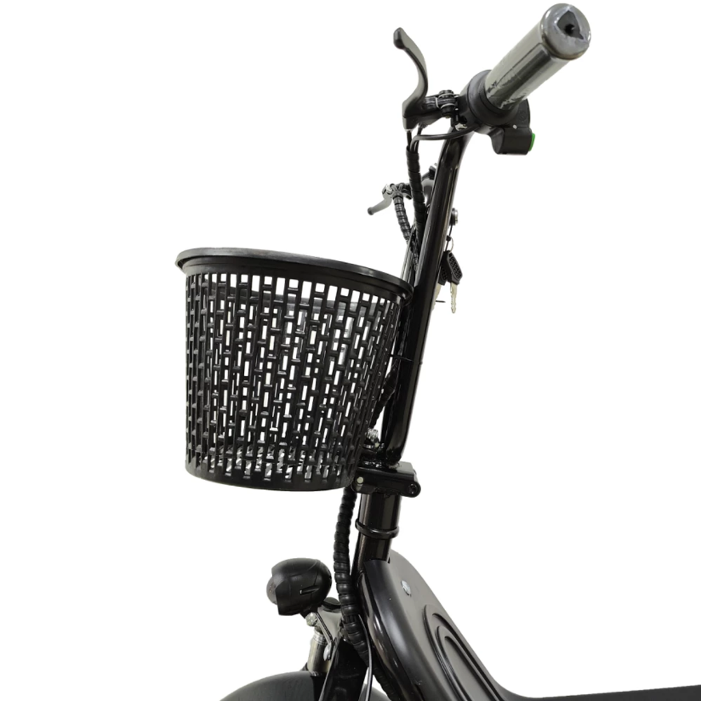 Электроскутер CityCoco WOLONG C1 PRO offroad 48V 11Ah 800W Черный