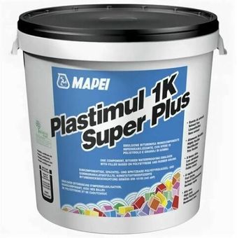 Битумно-полимерная эмульсия с гранулами полистирола Plastimul 1K Super Plus