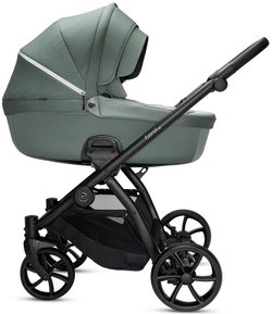 Детская коляска Noordi Fjordi V2 3 в 1 с автокреслом Terra Black 1462842 Fern