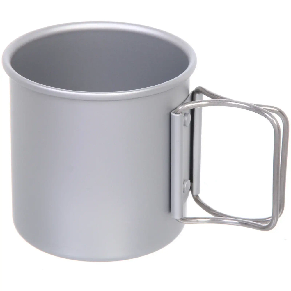 Кружка походная алюминиевая 7,5*7,5см