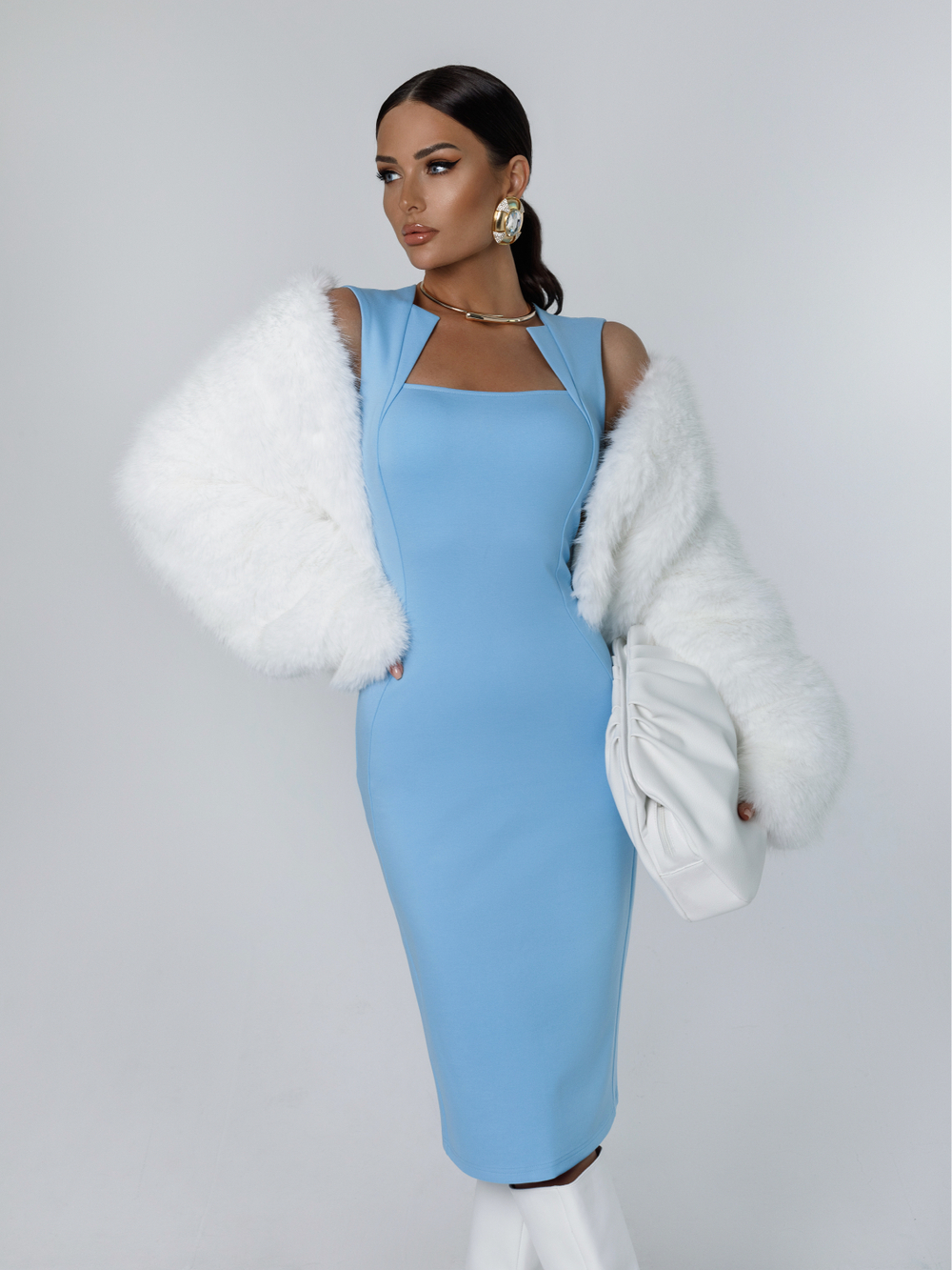 Платье футляр вечернее