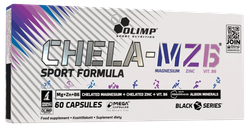 OLIMP Chela-MZB 60 caps , ZMA, Магний Цинк Витамин В6