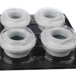 F011-1/2 ROMMER 1/2 монтажный комплект 7 в 1 (RAL9016)