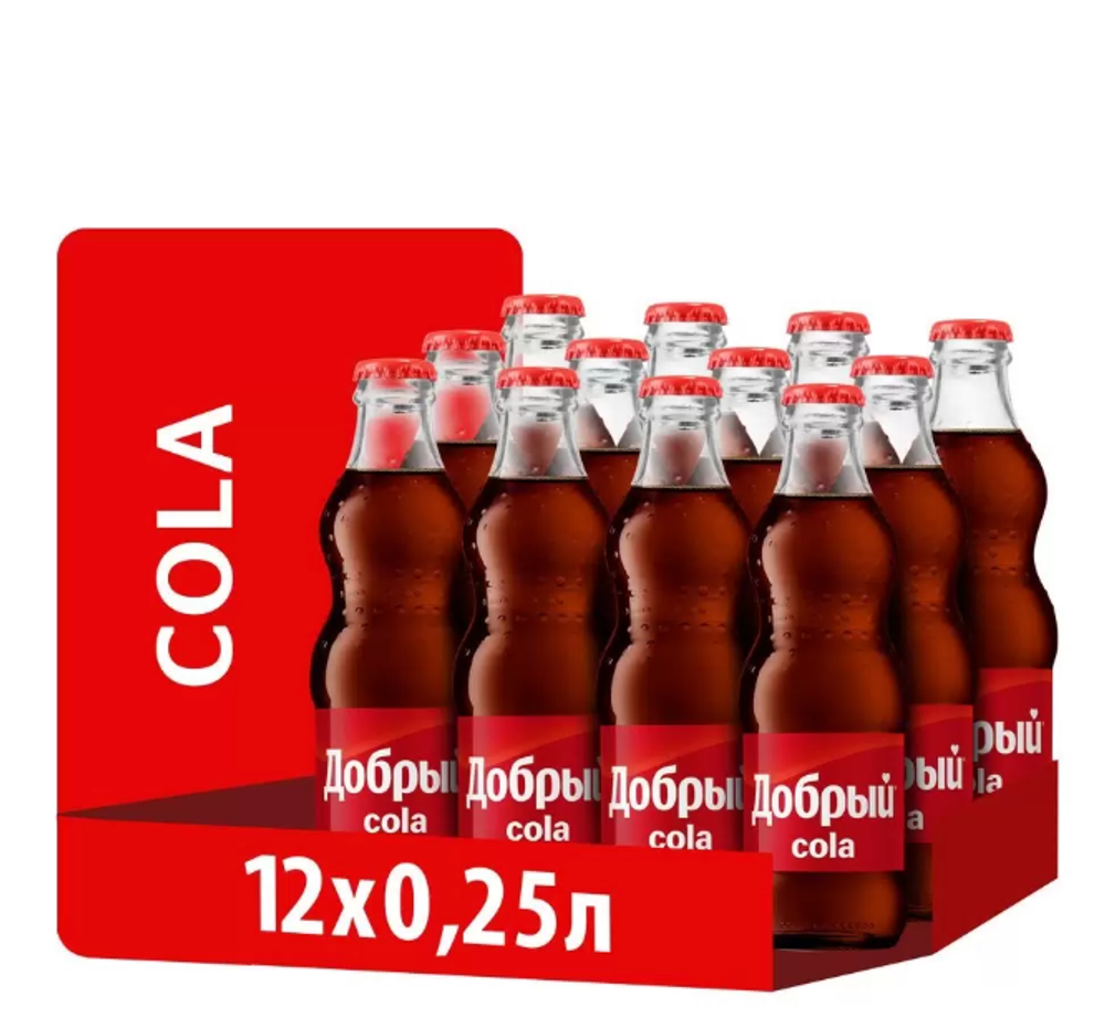Добрый "Кола" 0,250 л. с/т. (12 шт. в упаковке)