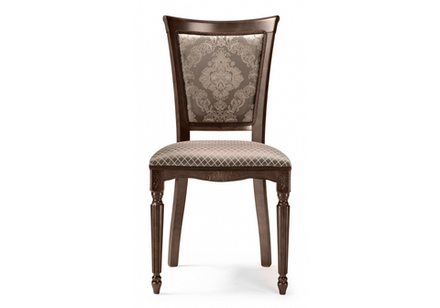 Стул деревянный Woodville Байона орех, ромб, ножки орех