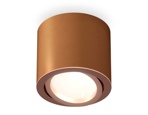 Комплект накладного светильника Ambrella light Techno Spot XS7404002 SCF/PPG кофе песок/золото розовое полированное (C7404, N7005)
